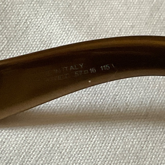 Gucci Bamboo Horsebit Sunglasses Made in Italy - Picture 6 of 12